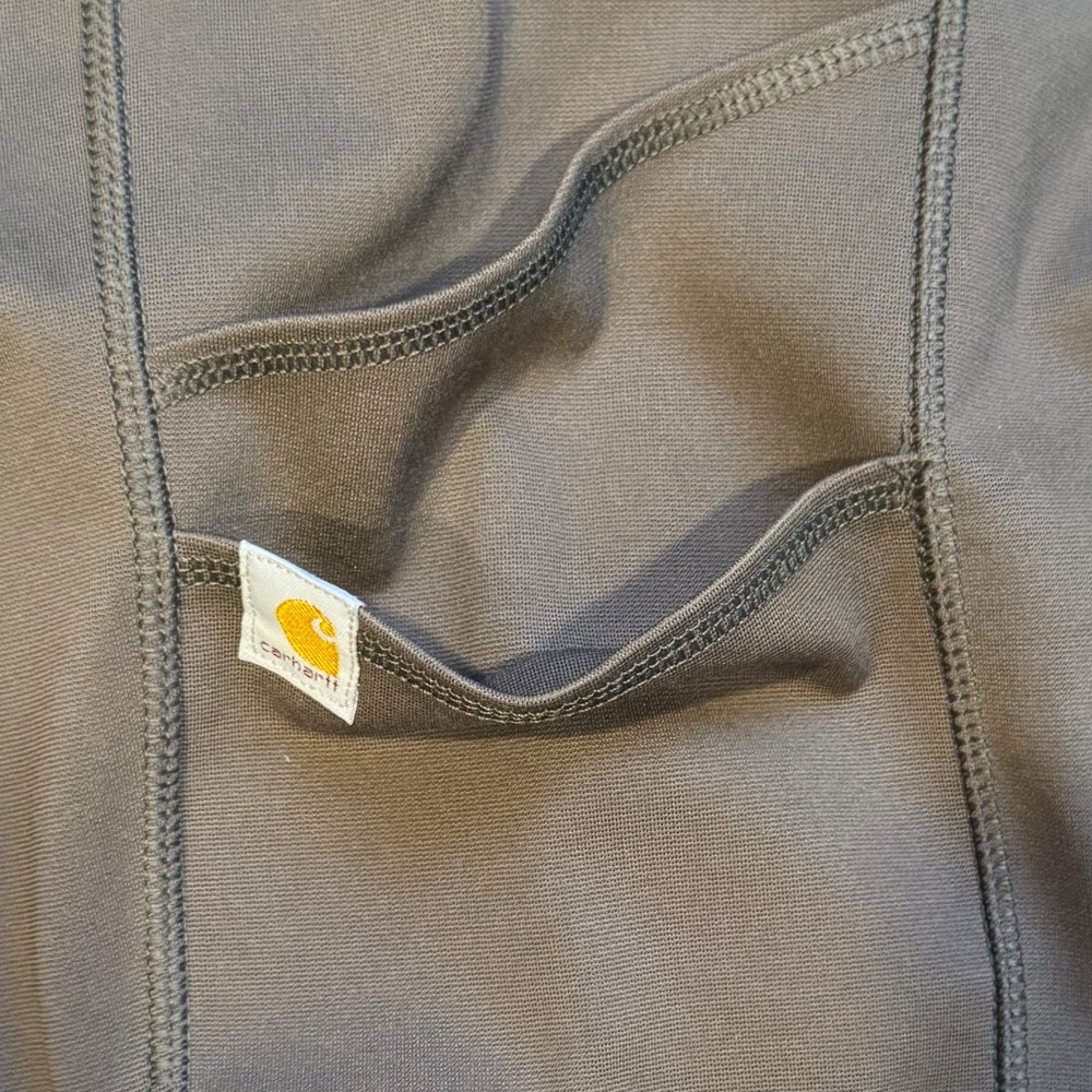 CARHARTT Force Fitted Lightweight Ankle Length Leggings Pockets NWT XL 16/18 - Picture 12 of 13